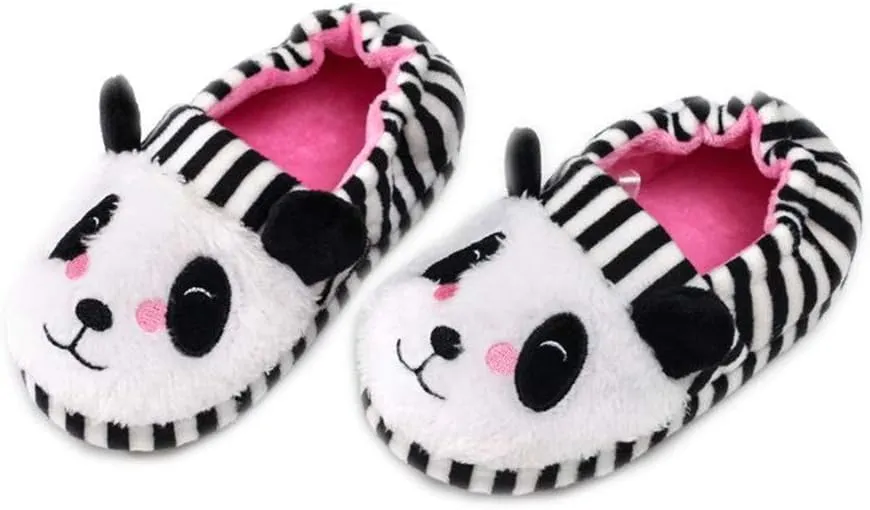 Baby Girl's Premium Soft Plush Slippers Cartoon Warm Winter House Shoes