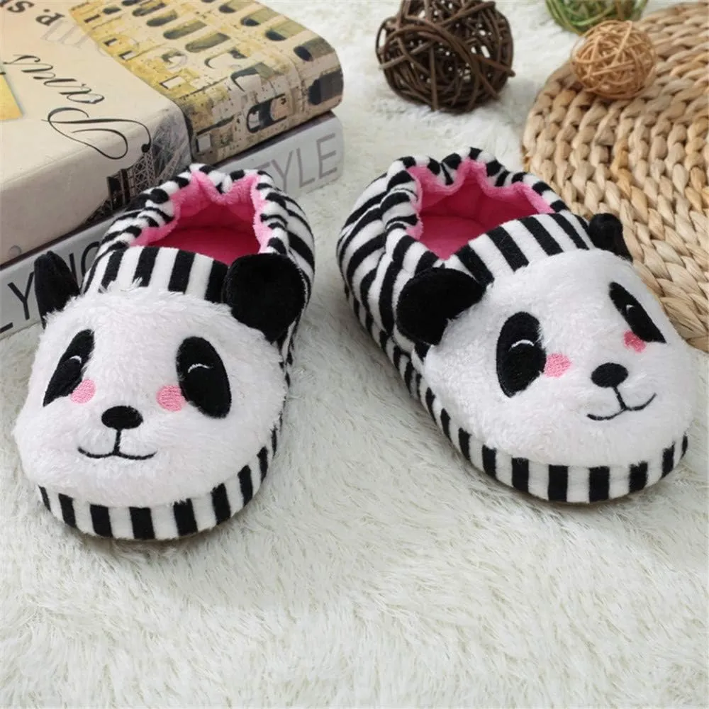 Baby Girl's Premium Soft Plush Slippers Cartoon Warm Winter House Shoes