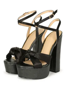 Black Womens Platform Heels
