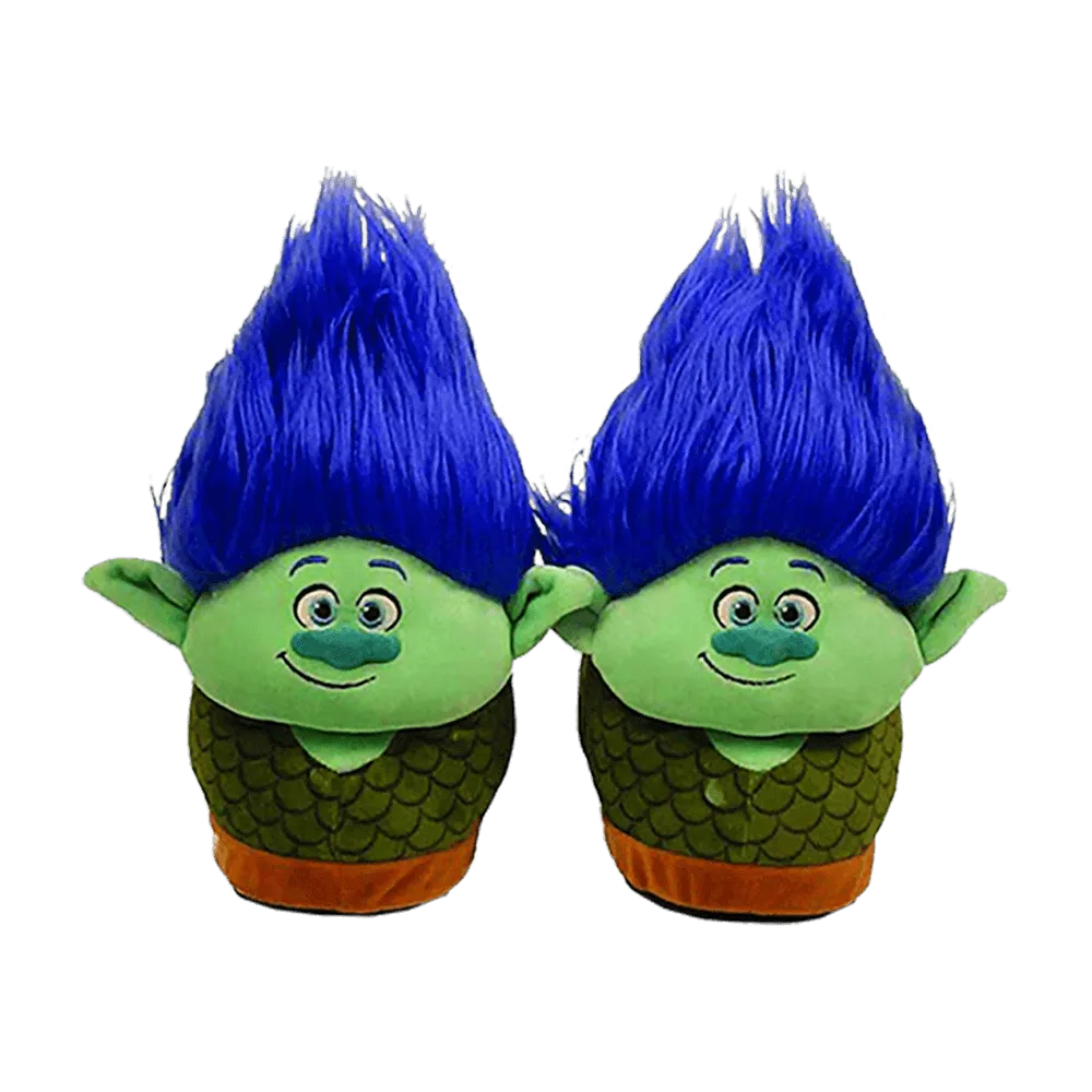 Blue Troll Slippers