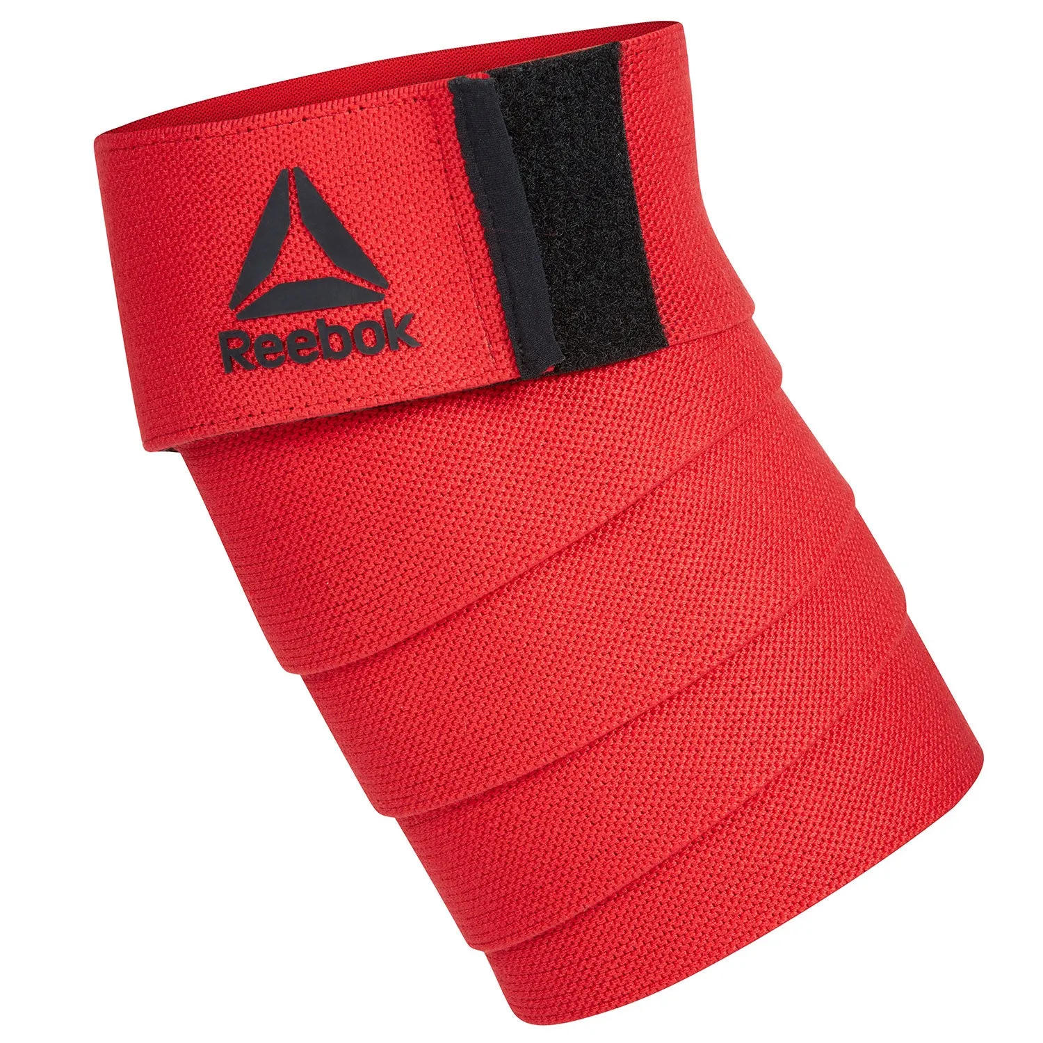 Heavy-Duty 2m Knee Wraps for Squats, Leg Press - Reebok