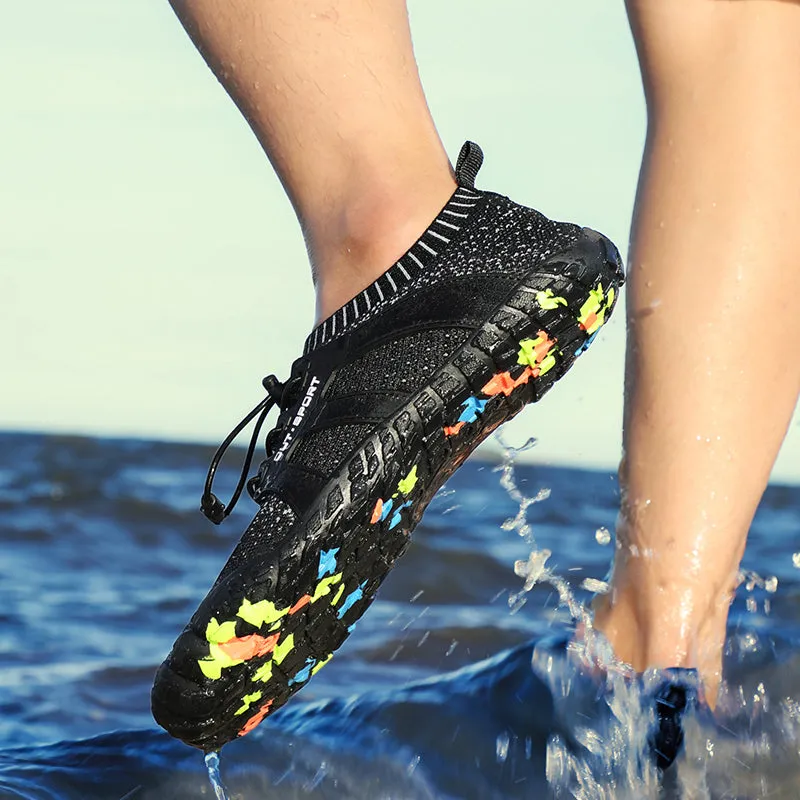 Mens Water Shoes Quick Dry Barefoot for Swim Diving Surf Aqua Socks Sports Lightweight Pool Beach Walking Yoga