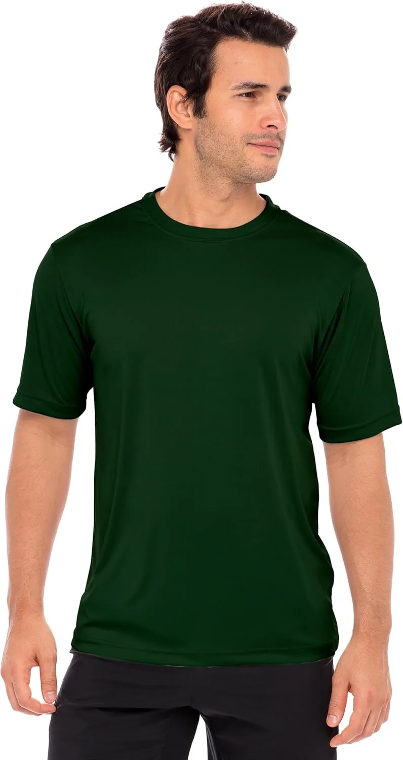 Opna Men's Big & Tall Short Sleeve Moisture Wicking Athletic T-Shirts Regular Sizes & XLT's