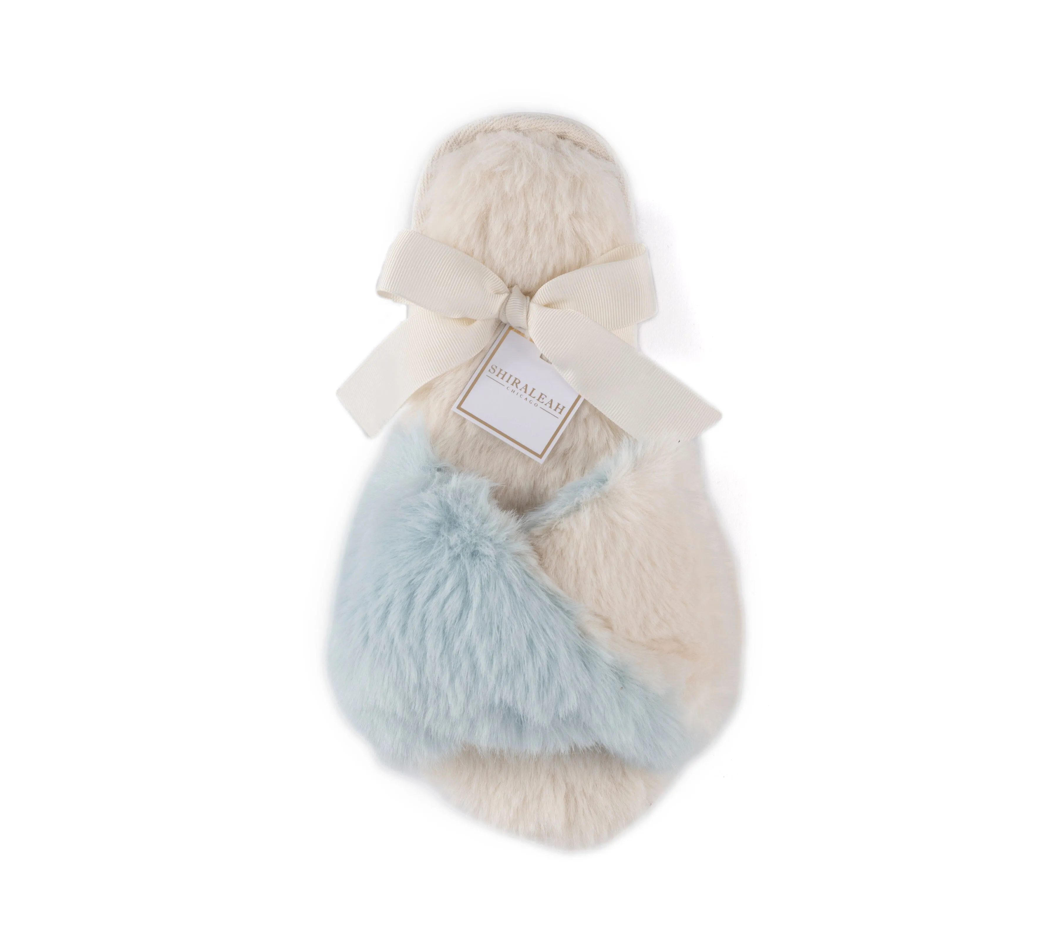 Stowe Plush Slippers | Sky