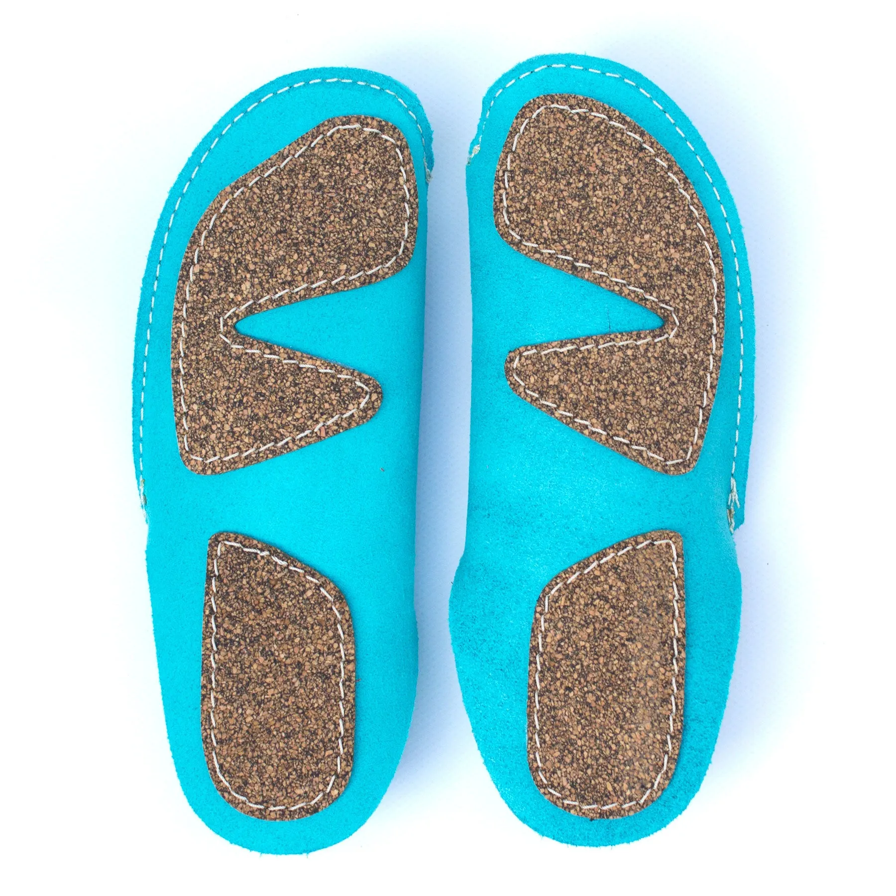 Turquoise CP Slippers Luxe